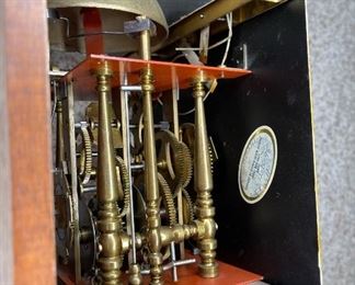 Antique Zaandam Dutch Friesian Clock Ships/Sea/Mermaid 46x13x8in HxWxD