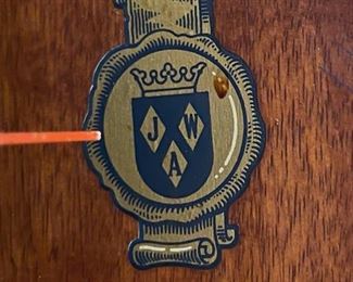 Antique Zaandam Dutch Friesian Clock Ships/Sea/Mermaid 46x13x8in HxWxD