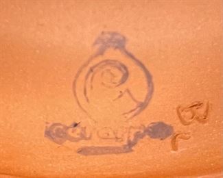 2pc Cerarpa Portugal Terracotta Planter Figural Small pots 6x3.5x5in