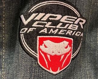 2010 Dodge Viper Jean Jacket Arizona Region Small SM