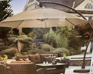 11ft Cantilever Patio Umbrella 853331