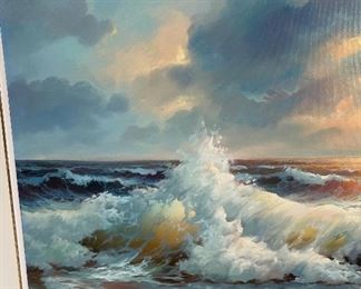 *Original* Art Coast Painting 29x41in
