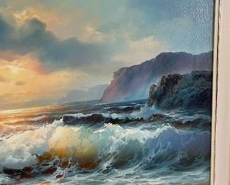 *Original* Art Coast Painting 29x41in