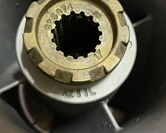 Mercury Marine Bravo 1 Stainless Steel Propeller 4 blade prop 48-831914-26P 26 Pitch R/H 7 3/8 x 15in