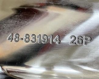 Mercury Marine Bravo 1 Stainless Steel Propeller 4 blade prop 48-831914-26P 26 Pitch R/H 7 3/8 x 15in