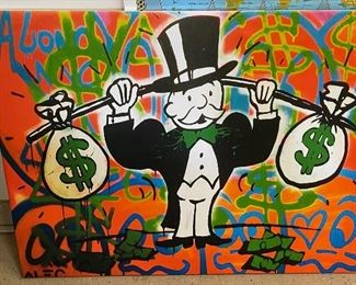 Heavyweight ALEC Monopoly Canvas Print 24x32