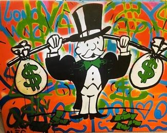 Heavyweight ALEC Monopoly Canvas Print 24x32