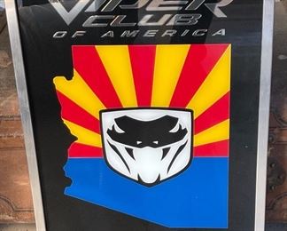 Dodge Viper Club Mirror ARIZONA Region 21 x 17