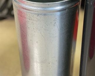 Busted Knuckle Garbage Can Large Fire Resistant 36in H x 15in Diameter