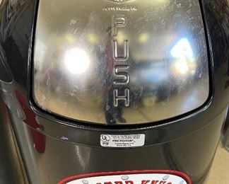 Busted Knuckle Garbage Can Large Fire Resistant 36in H x 15in Diameter