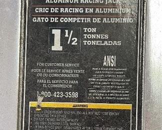 Powerbuilt 1.5 Ton Aluminum Racing Jack 647600