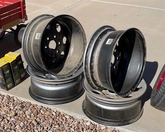 Set of 4 6-Lug rims 18 5/8” diameter x8 5/8” d