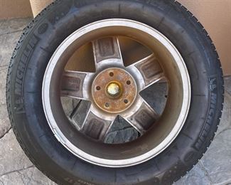 2pc Jeep Patriot Compass 5-LUG 17in Wheels Tires/Rims OEM 27.5 x 9in