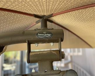 Sunset Patio 2 Person Swing 421 80x56x70 HxWxD