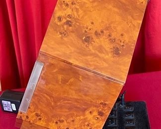 Steinhausen Executive Collection Burlwood Quad Watch Winder parts/repair 15x17x6