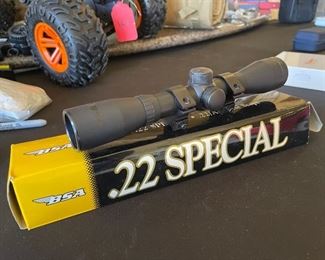 BSA 22 Special Scope 4x32 w/ Mounts & Original Box 4X32