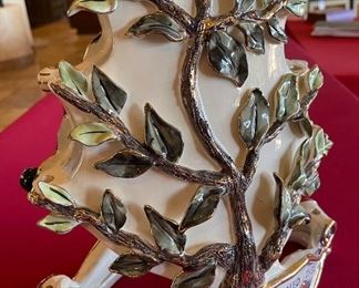 Blue Sky Clayworks Retired Christmas Holday/Hanukkah by Heather Goldminc 16 1/4in. X 13in.