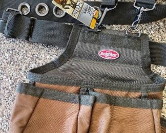 Construction Tool Belt Pouch Suspenders Carpenter Vest AirLift Suspension Rig brand new