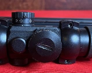 NCstar Red Dot Sights w/ AK Mount	4.5x9.5x2.5in	HxWxD
