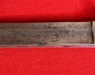Antique Forestry Hunting Cutlass Sword	27 3/8” long 22 1/8 blade	
