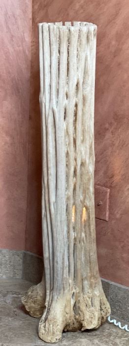Saguaro Cactus Skeleton Lamp 38x10x8in