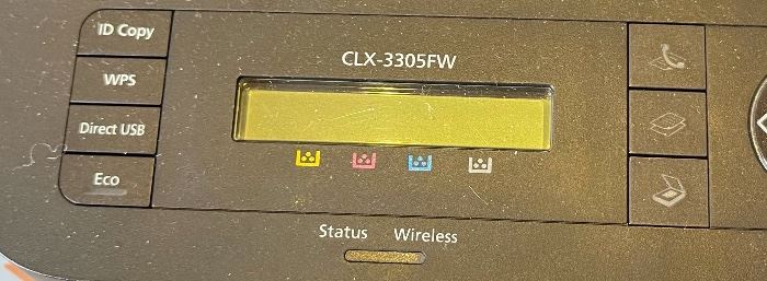 Samsung CLX-3305FW Color Laser Printer 13x16x16in HxWxD