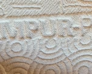 Custom Made Walnut & Birdseye Maple King Bed	86x98x98in	HxWxD
