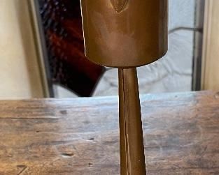 Antique Dutch Whale Oil Lamp	12x4x5in	HxWxD
