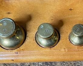 STS Antique English Postal Scale	4.25x9.5x5.25in	HxWxD
