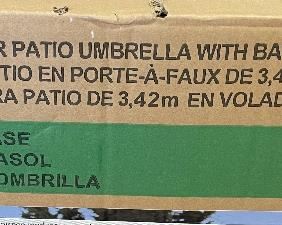 11ft Cantilever Patio Umbrella 853331		
