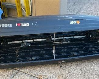 AS-IS Thule Ascent 1700 Roof Box Ski Carrier 90 in long
