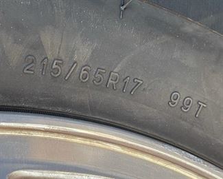 2pc Jeep Patriot Compass 5-LUG 17in Wheels Tires/Rims OEM 27.5 x 9in