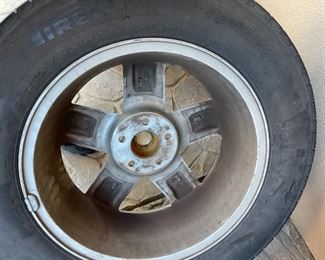 2pc Jeep Patriot Compass 5-LUG 17in Wheels Tires/Rims OEM 27.5 x 9in