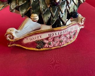 Blue Sky Clayworks Retired Christmas Holday/Hanukkah by Heather Goldminc 16 1/4in. X 13in.