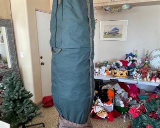 TreeKeeper Premium Christmas Pro Large Adjustable Bag w/2 Way Rolling Tree Stand with 8ft. Christmas Tree 8ft. Tall