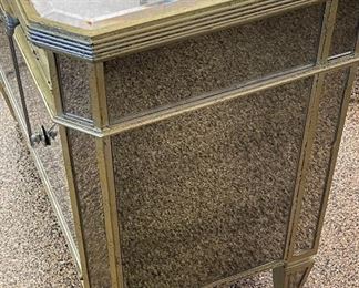 Mirror night stand 30in x 17in x 29 1/4in