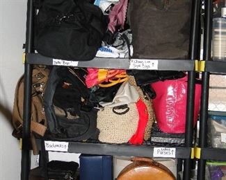 Handbags, scarves etc.