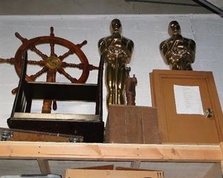 Fiberglass Oscar statues