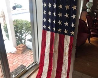 003 Vintage Philadelphia QM Depot Large Flag