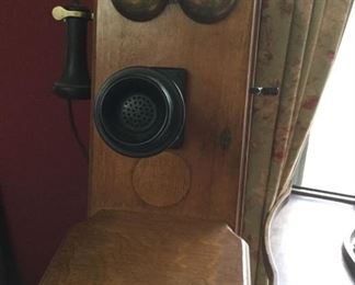 Antique Wall Telephone