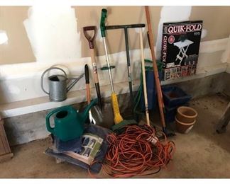 Assorted Tools and Lawn Items