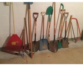 Assorted Yard Tools
