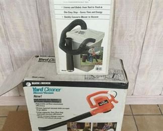 Black and Decker Leaf Blower and Yard Cleaner