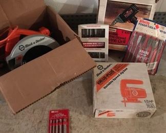 Craftsman Circular Saw, Drill, and Jigsaw
