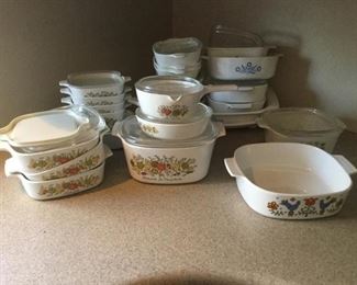 Huge Lot of Corningware