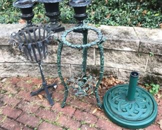 Outdoor Plant UrnsStands and Umbrella Stand