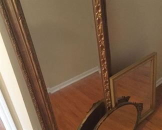Three Gold Mirrors