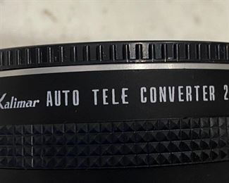 KALIMAR AUTO TELE CONVERTER 2X FOR PENTAX- K