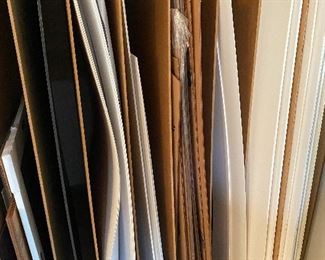 ART SUPPLIES AND PLEXIGLASS