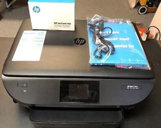 HP Envy 5663 Printer w/ 2 new black and color ink cartridges. $25.00